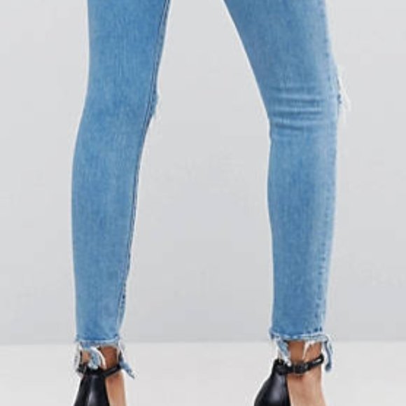 ASOS Ridley High Waisted Skinny Jeans - Picture 4 of 13